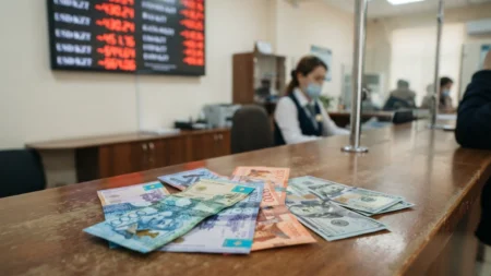 Теңге наурыз деңгейіне дейін нығайды: оның артында қандай факторлар тұр? Теңге наурыз деңгейіне дейін нығайды: оның артында қандай факторлар тұр? тақырыбы бойынша иллюстрациялық сурет