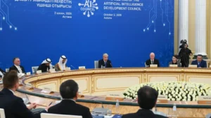 Тоқаев БҰҰ аясында жасанды интеллектіні жаһандық реттеу үшін Вашингтон моделін қолдануды ұсынды. тақырыбы бойынша иллюстрациялық сурет