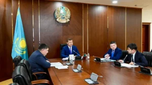 Үкіметте Петропавл қаласының әуежайын дамыту мәселелері қаралды тақырыбы бойынша иллюстрациялық сурет